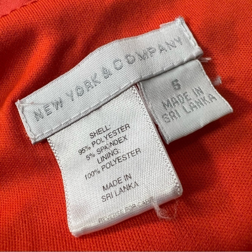 Vintage Baddie Bodycon Dress Fitted Party Going Out Summer Dopamine Orange Vacay - Picture 7 of 11